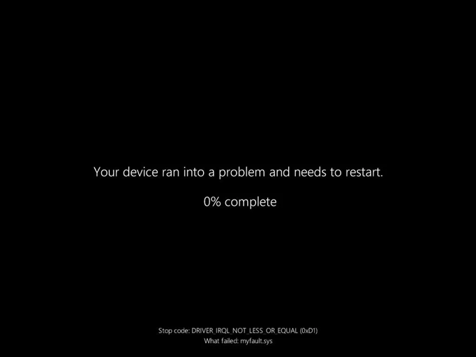 bsod صفحه مرگ ویندوز ۱۱