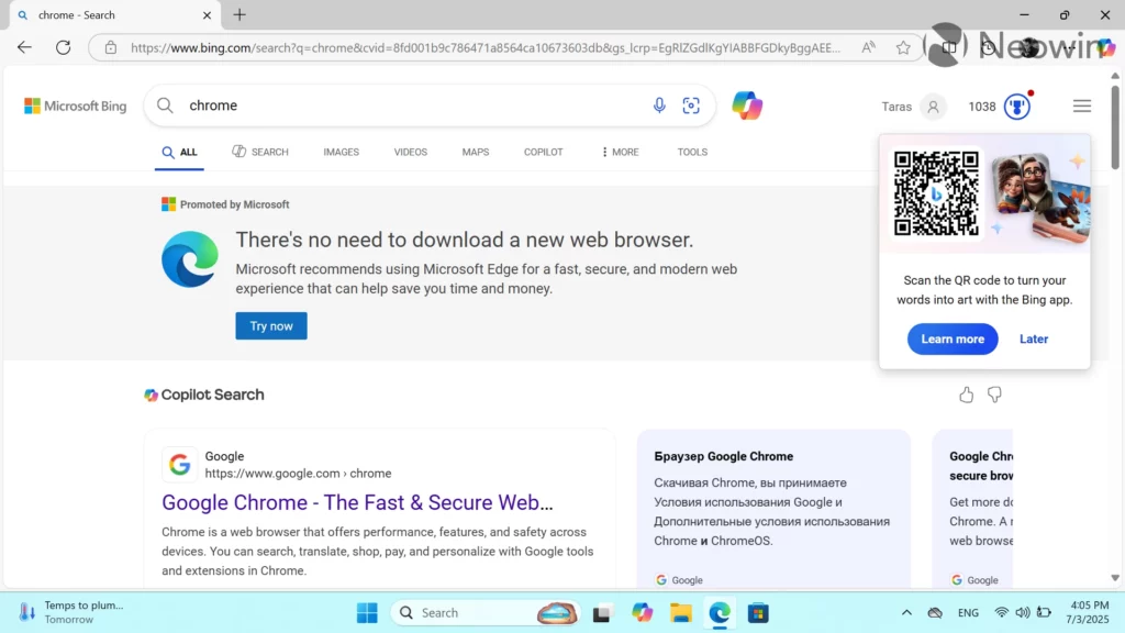 microsoft-stopped-injecting-edge-ads-on-chrome-website-2-1024x576-1 پایان تبلیغات اج در سایت رسمی کروم
